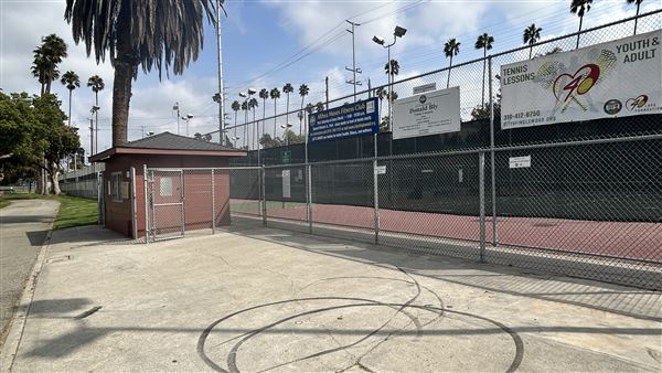 Edward Vincent Park - Tennis Courts (10/17/2024 - Credits: Brandy Davis)