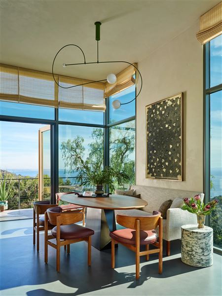 Serene Malibu Villa with Ocean and Mountain Views (11/4/2024 - Credits: Roger Davis)