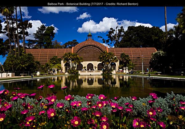 Botanical Building and Gardens - Balboa Park (7/7/2017 - Credits: Richard Benton)