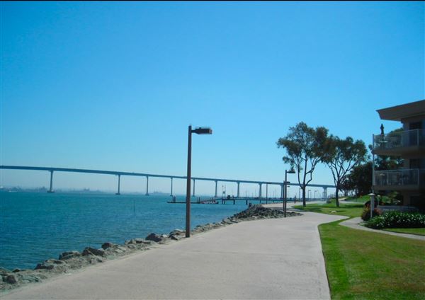 Coronado Ferry Landing Park and Beach (9/18/2008 - Credits: San Diego Film Commision)