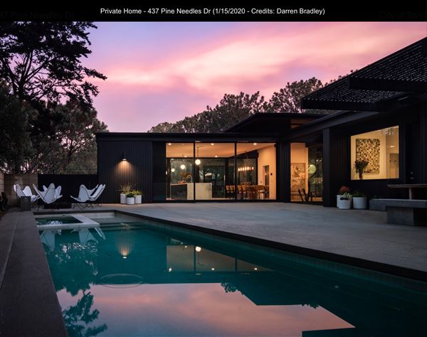 Mid-Century Modern Private Home (1/15/2020 - Credits: Darren Bradley)