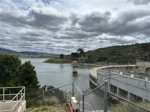 Sweetwater Dam / Sweetwater Authority (4/26/2025 - Credits: Brandy Davis)