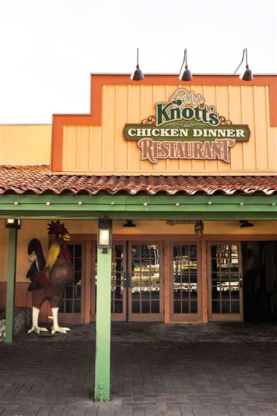 Knott's Berry Farm & Knott's California Marketplace - Mrs. Knott's Chicken Dinner Restaurant at California Marketplace (5/20/2025 - Credits: Six Flags Entertainment Corporation)