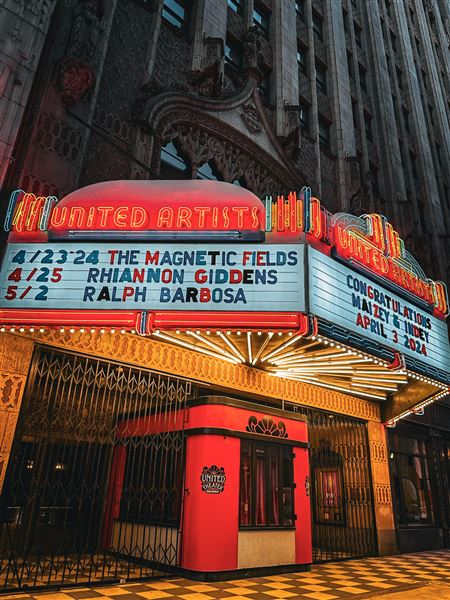 The United Theater on Broadway (11/1/2024 - Credits: Various credits including Spencer Lowell and Modern Currency PR)