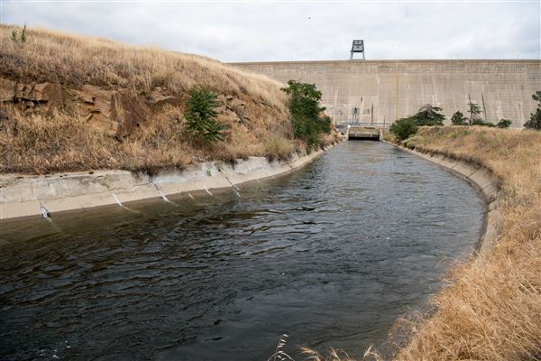 Friant Dam (7/28/2025 - Credits: U.S. Bureau of Reclamation)
