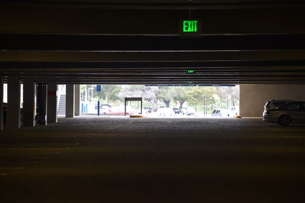 College of the Canyons - Lot 7 Parking Structure (3/21/2019 - Credits: Leo Fialho)