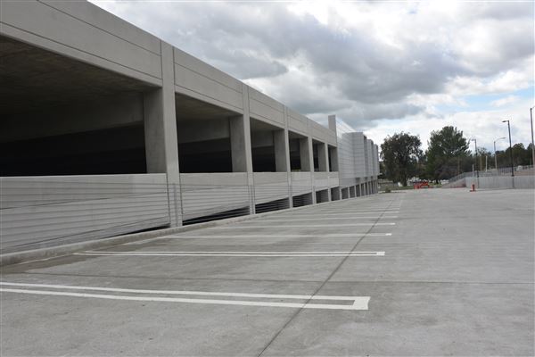 College of the Canyons - Lot 7 Parking Structure (3/21/2019 - Credits: Leo Fialho)