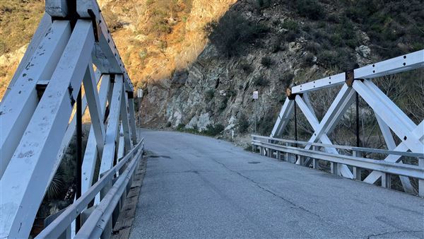Cattle Canyon Bridge - Angeles National Forest (3/7/2022 - Credits: Leo Fialho)
