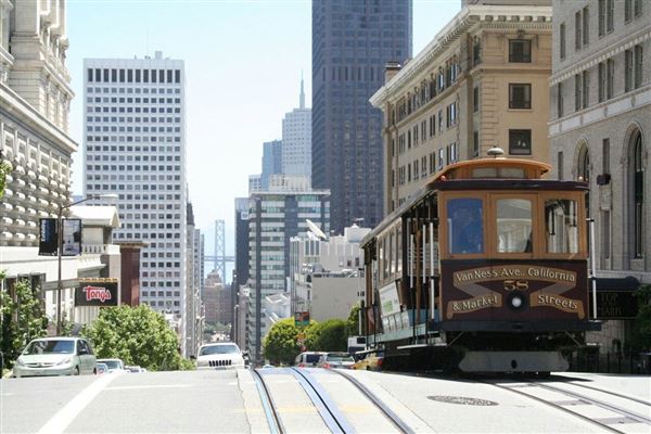 Financial District, San Francisco - California at Mason (10/29/2025 - Credits: San Francisco City & County Film Commission)