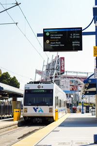 VTA Lightrail Stations - Great America (1/22/2026 - Credits: Valley Transport Authority / VTA)
