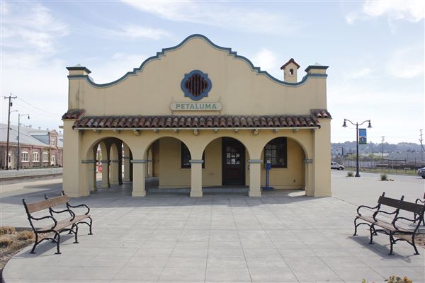Petaluma Visitors Center & Program (fka Petaluma Depot) (4/22/2025 - Credits: Photo Courtesy of Sonoma County)