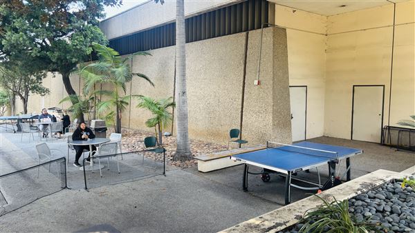 LADWP Headquarters / John Ferraro Building - Outdoor Eating Area (2/25/2026 - Credits: Brandy Davis)