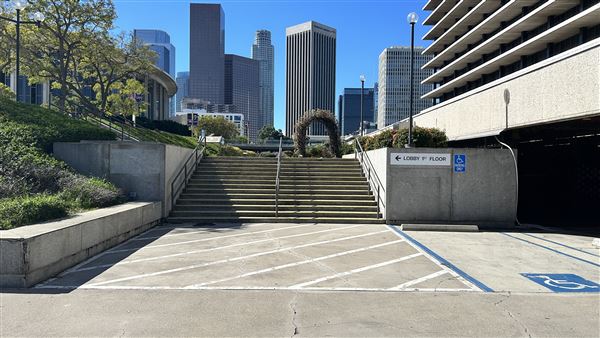 LADWP Headquarters / John Ferraro Building - Entrance (2/27/2026 - Credits: Brandy Davis)