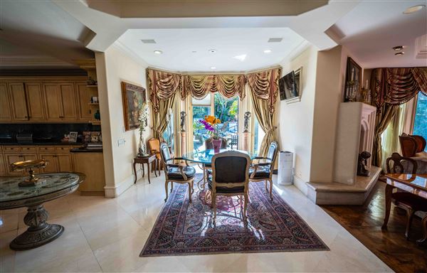 Cinematic LA Estate W/Gardens, Pool & Grand Stairs (4/5/2025 - Credits: Elegant Textiles, Inc.)