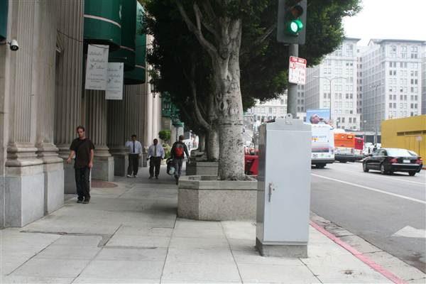 Olive St. between 5th and 6th St. (9/1/2010 - Credits: Lindsay Mizrahi)