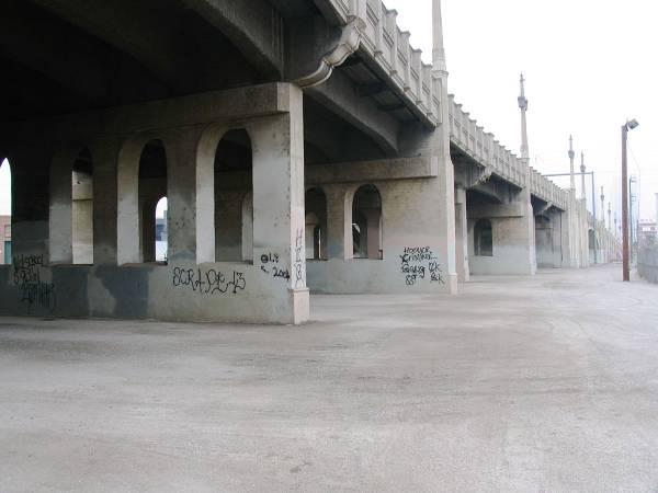 Fourth Street Bridge - 4th Street & Santa Fe Ave (4/3/2009)