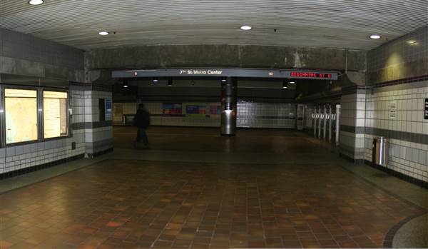 7th Street Metro Center Station - fka MTA (3/25/2014)