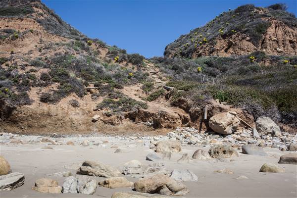 La Piedra State Beach @ Robert H. Meyer Memorial State Beach (SB) - CFC (4/1/2016 - Credits: Photo courtesy of Gillian Bissonnette, California Film Commission)