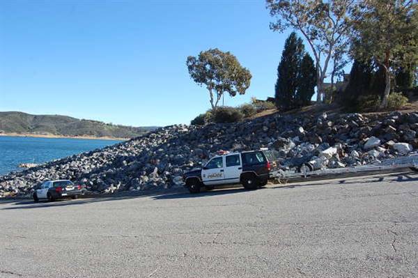 Castaic Lake State Recreation Area (SRA) - lake administered by Los Angeles County (4/5/2016)