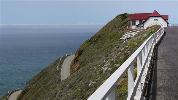 Point Sur State Historic Park (SHP) & Point Sur Lighthouse (4/7/2013 - Credits: Point_Sur_Light_Station_-_blacksmith_shop_above_the_sea)
