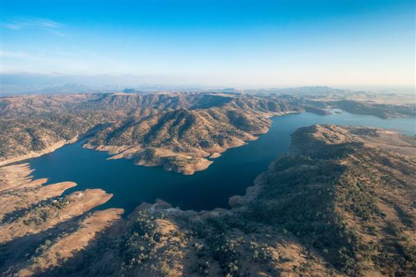 Millerton Lake State Recreation Area (SRA) (9/8/2015 - Credits: Photo by: California Department of Water Resources)