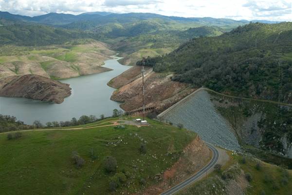 Lake McClure & Barrett Cove Recreation Area (3/2/2015 - Credits: Photo courtesy of California Department of Water Resources)