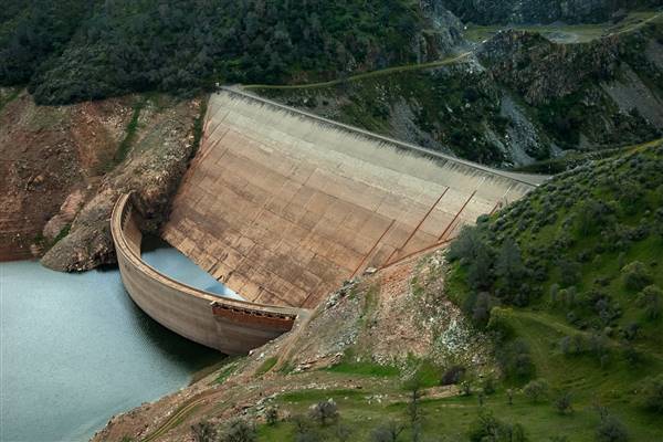 Lake McClure & Barrett Cove Recreation Area (3/2/2015 - Credits: Photo courtesy of California Department of Water Resources)