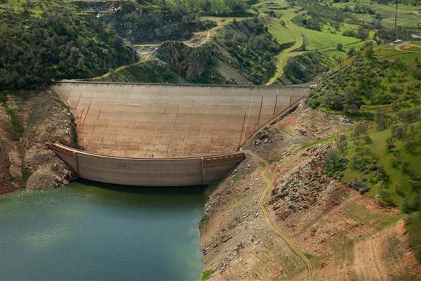 Lake McClure & Barrett Cove Recreation Area (3/2/2015 - Credits: Photo courtesy of California Department of Water Resources)