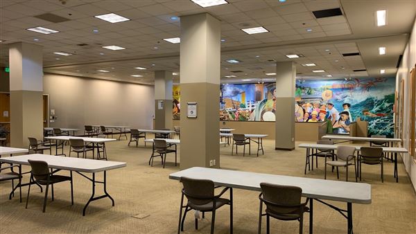 Junipero Serra State Building - Department of General Services (DGS) - The Carmel Room (8/3/2022 - Credits: Brandy Davis)