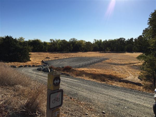 Oroville Wildlife Area - California Department of Fish & Wildlife (CDFW) - Area C Parking Area (9/16/2022 2:59:48 PM - Credits: Provided by Area Manager AJ Dill with CDFW)