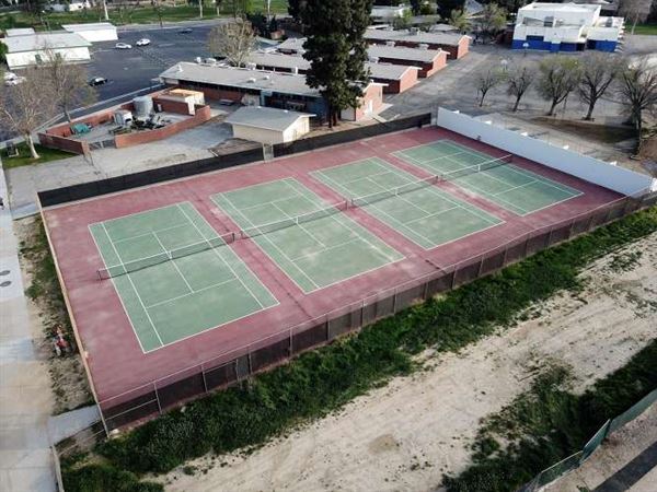 William S. Hart Union School District - Placerita JHS Tennis Courts (3/8/2023 - Credits: Provided by Lisa Arnone)