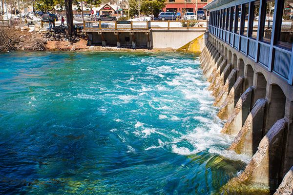 Fanny Bridge/Tahoe Dam (1/2/2020 - Credits: Placer County)