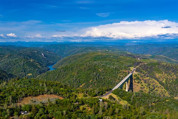 Foresthill Bridge aka Auburn-Foresthill Bridge or Auburn Bridge (4/15/2020 - Credits: Placer County)