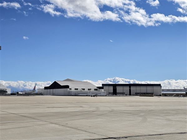 Southern California Logistics Airport (SCLA) - former George AFB - BRAC - Buildings 676 and 683 (2/7/2024 - Credits: Leasing Coordinator)