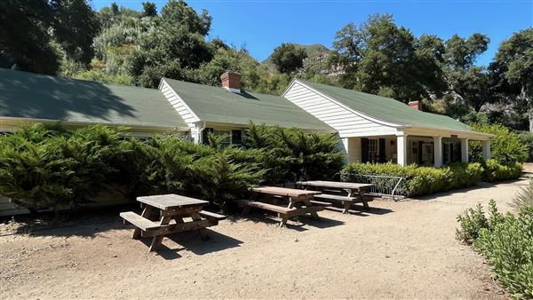 Malibu Creek State Park (SP) - Visitors Center and bridge over creek (6/26/2024 - Credits: Brandy Davis)