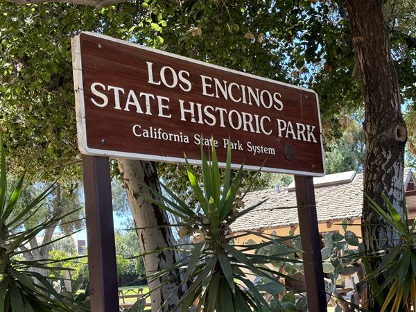 Los Encinos State Historic Park (SHP) adjacent to currently closed Lakeside Restaurant & Lounge (7/12/2024 - Credits: Brandy Davis)
