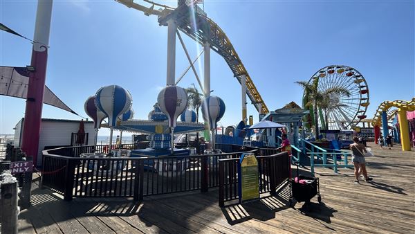 Santa Monica State Beach (SB) / Pacific Park Santa Monica Pier (10/2/2024 - Credits: Brandy Davis)