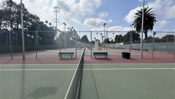 Edward Vincent Park - Tennis Courts (10/17/2024 - Credits: Brandy Davis)