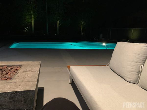 Unique Mid-Century Modern Home on 11,000 SF Corner Lot with Large Swimming Pool (11/22/2024 - Credits: Natalie Tarpinian)