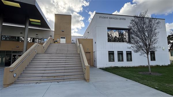 Los Angeles Valley College - LAVC - Student Services Buildings (3/10/2025 - Credits: Brandy Davis)