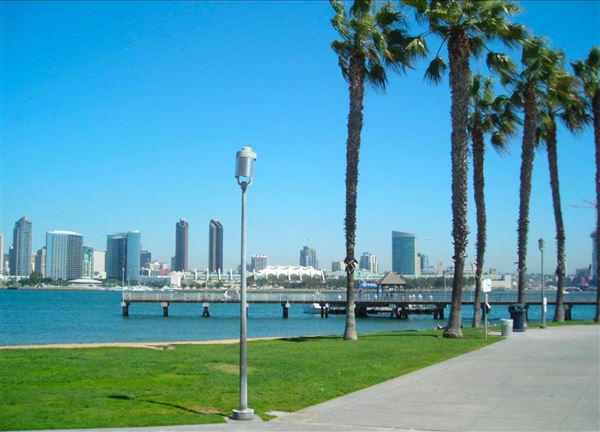 Coronado Ferry Landing Park and Beach (9/18/2008 - Credits: San Diego Film Commision)