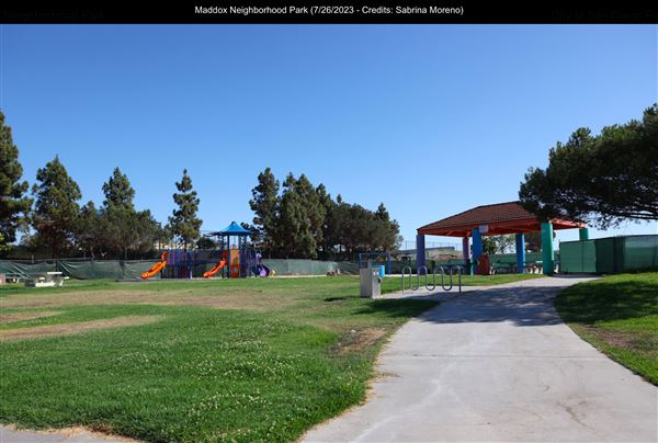 Maddox Neighborhood Park (7/26/2023 - Credits: Sabrina Moreno)