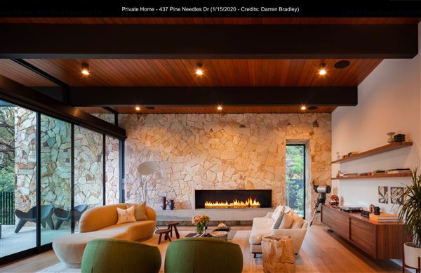 Mid-Century Modern Private Home (1/15/2020 - Credits: Darren Bradley)
