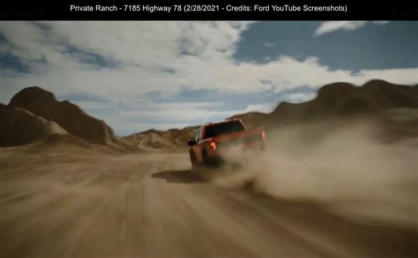 Private Property (2/28/2021 - Credits: Ford Youtube Screenshots)