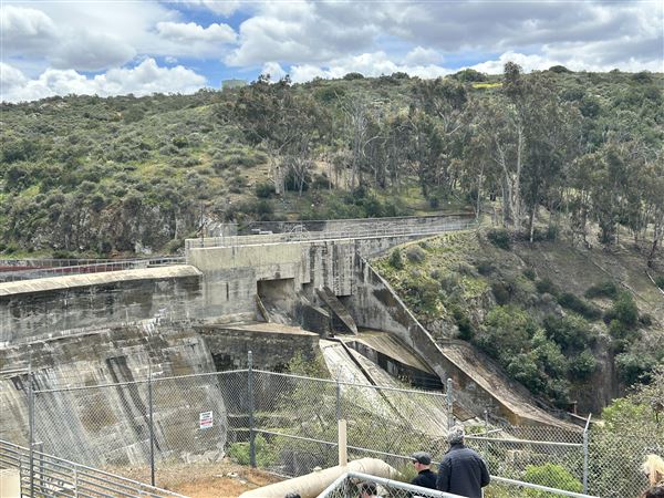 Sweetwater Dam / Sweetwater Authority (4/26/2025 - Credits: Brandy Davis)