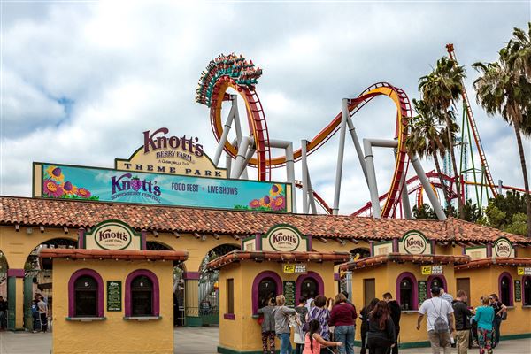 Knott's Berry Farm & Knott's California Marketplace - Ticket Booths (5/15/2025 - Credits: Six Flags Entertainment Corporation)