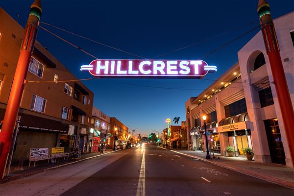 Hillcrest Neighborhood (7/23/2018 - Credits: San Diego Tourism Authority Courtesy of John Bahu)