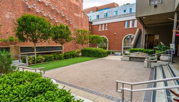 First Congregational Church of Long Beach - Kilsby Courtyard (7/16/2025 - Credits: First Congregational Church of Long Beach)