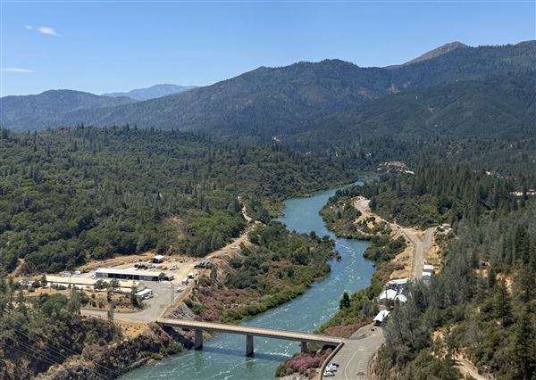 Shasta Dam (7/28/2025 - Credits: U.S. Bureau of Reclamation)