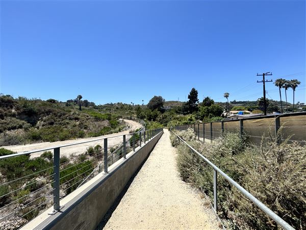 Mark Ridley Thomas Bridge located Kenneth Hahn State Recreational Area (SRA) (6/16/2025 - Credits: Brandy Davis)